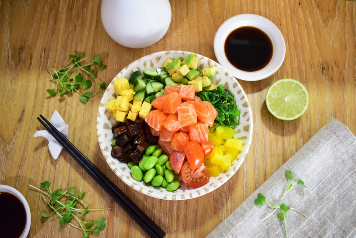 Salmon Rice Bowl